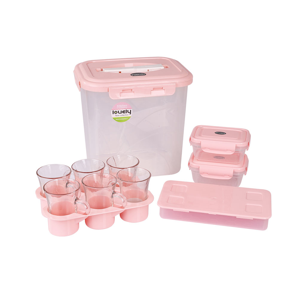 سرویس چایخوری ۶ نفره لاولی، با طراحی کاربردی و جنس باکیفیت شامل یک مجموعه کامل از ظروف مورد نیاز برای سرو چای و پذیرایی از مهمانان است.