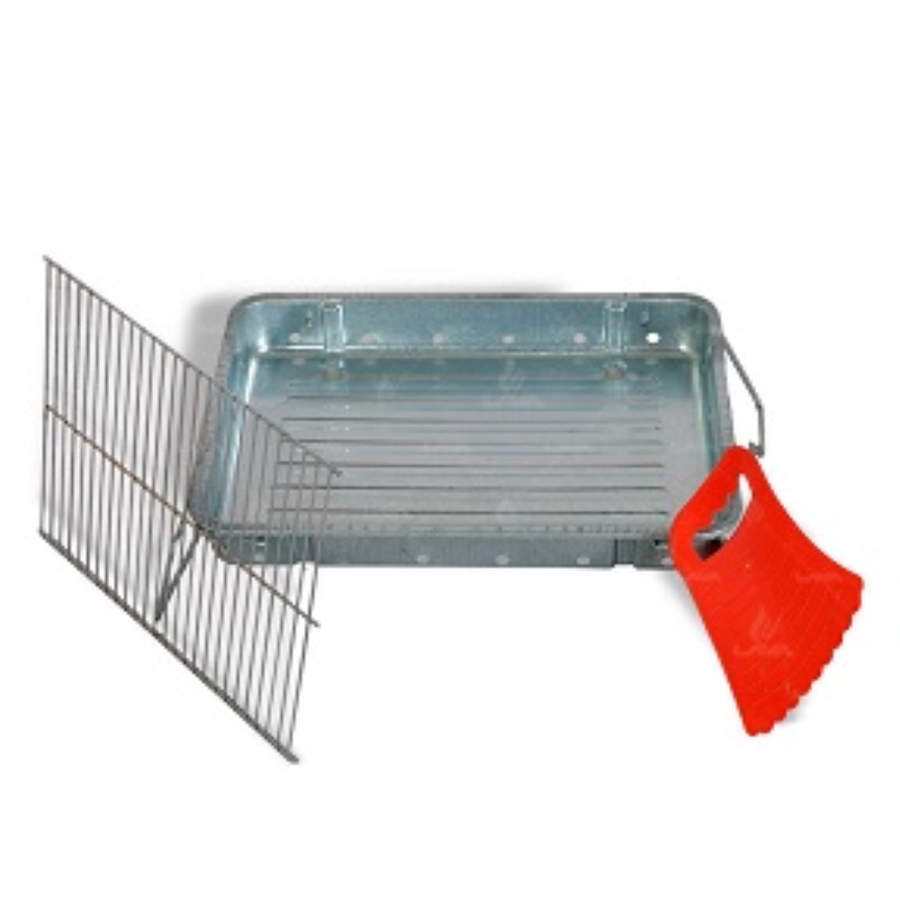 منقل تاشو طرح ایتالیایی، طراحی زیبا، کیفیت عالی و حمل آسان از ویژگی‌های آن است. این منقل از گالوانیزه و با پوشش مقاوم در برابر حرارت ساخته شده است.