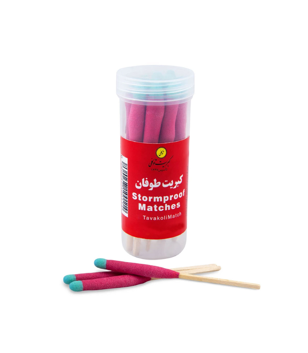 کبریت طوفان، نوعی کبریت مخصوص است که برای روشن کردن آتش در شرایط سخت و نامساعد مانند محیط‌های مرطوب، بادخیز و یا ارتفاعات بالا طراحی شده است.