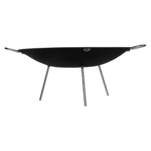 ساج گرانیتی پایه دار بزرگ، یکی از ابزارهای محبوب برای پخت و پز در فضای باز مانند کمپینگ، پیک نیک و دورهمی‌های دوستانه است.