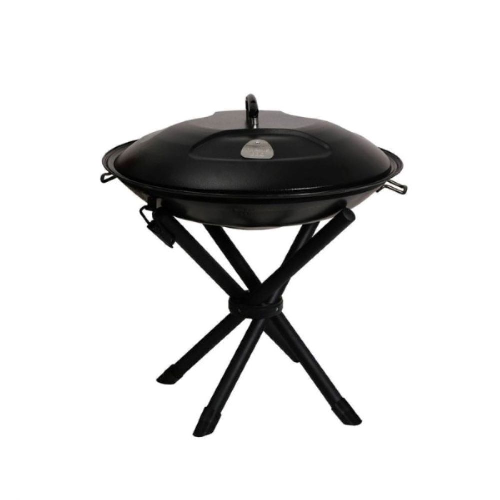 باربیکیو و آتشدان با درب مدل 412 پارمیس، محصولی چندکاره و کاربردی است که برای علاقه‌مندان به آشپزی در فضای باز و دورهمی‌های دوستانه طراحی شده است.