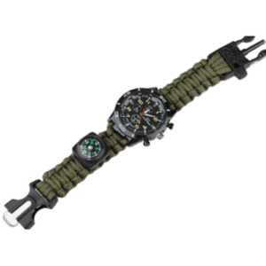 دستبند نجات ساعت دار، که به آن دستبند پاراکورد نیز می‌گویند، ابزاری چند منظوره برای کوهنوردان و طبیعت‌گردان است.