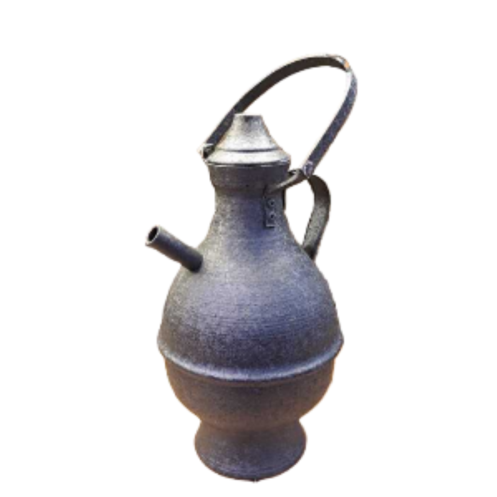 کتری خمره ای، برای جوشاندن آب با استفاده از حرارت ذغال ساخته شده است. این کتری‌ها معمولا از جنس فلزات مقاوم در برابر حرارت مانند چدن ساخته شده است.