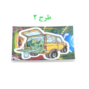 استیکر کمپینگ | جدیدترین برچسب طبیعت گردی