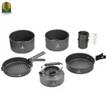 ست قابلمه و ماهیتابه کمپینگ برند berg