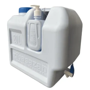 مخزن آب جا مایع دار پلاستیکی 20 لیتری