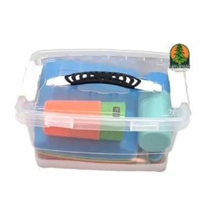 ست ظروف غذاخوری کمپ 6 نفره رنگی