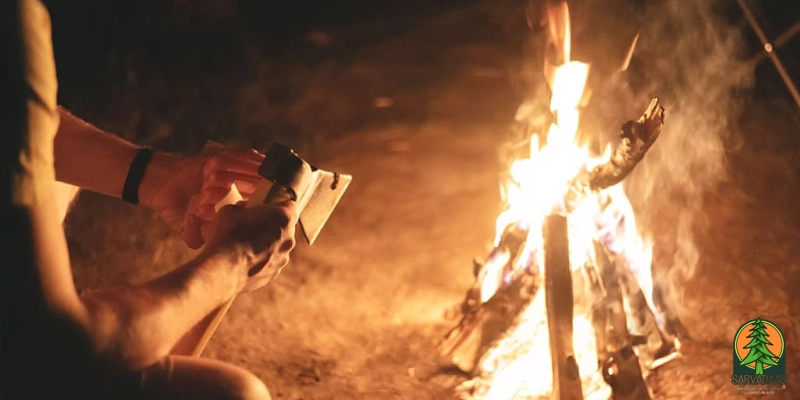 فوت و فن روشن کردن آتش