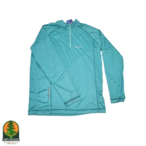 تیشرت کوهنوردی نیم زیپ ضد تعریق