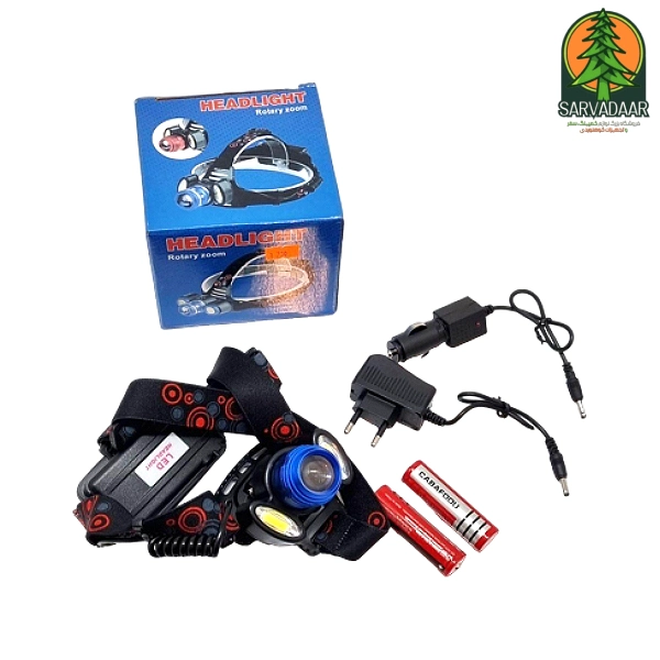 خرید چراغ پشانی سه لامپ